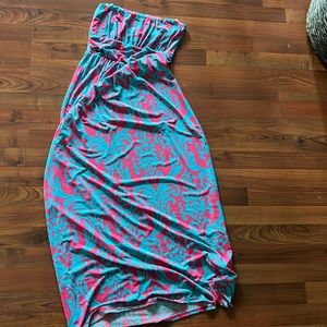Strapless dress